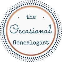 The Occasional Genealogist logo, The Occasional Genealogist contact details