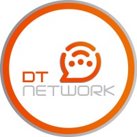 DT Network logo, DT Network contact details