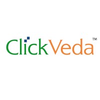 ClickVeda logo, ClickVeda contact details