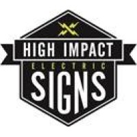 High Impact Sign logo, High Impact Sign contact details