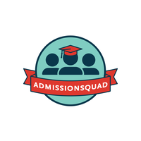 AdmissionSquad logo, AdmissionSquad contact details