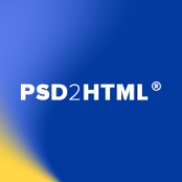 PSD2HTML logo, PSD2HTML contact details