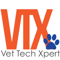 VetTechXpert logo, VetTechXpert contact details