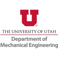 University of Utah Dept. of Mechanical Engineering logo, University of Utah Dept. of Mechanical Engineering contact details