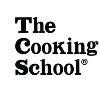 The cooking school logo, The cooking school contact details