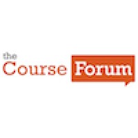 theCourseForum logo, theCourseForum contact details