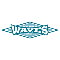 Waves Surf School logo, Waves Surf School contact details