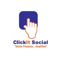 ClickIt Social logo, ClickIt Social contact details