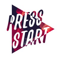 Press Start logo, Press Start contact details