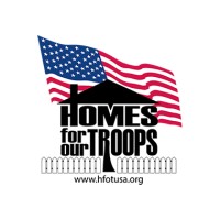 Homes for our Troops logo, Homes for our Troops contact details