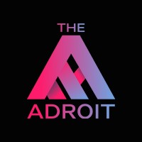 The Adroit logo, The Adroit contact details