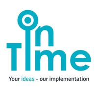 InTime logo, InTime contact details