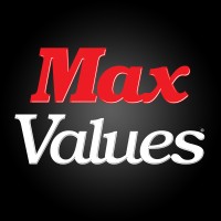 MaxValues logo, MaxValues contact details