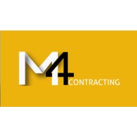 M4 contracting logo, M4 contracting contact details