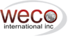 WECO International logo, WECO International contact details