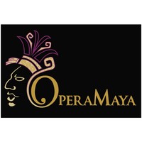 The ÓperaMaya Foundation logo, The ÓperaMaya Foundation contact details