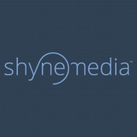 shyne)media logo, shyne)media contact details