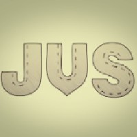 JUS logo, JUS contact details