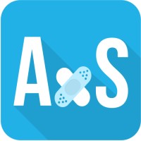 AxS Health logo, AxS Health contact details