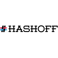 #HASHOFF logo, #HASHOFF contact details