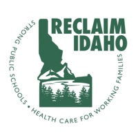 Reclaim Idaho logo, Reclaim Idaho contact details