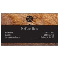 Met'aux bois logo, Met'aux bois contact details