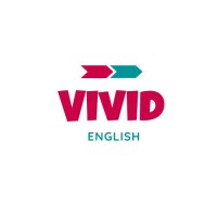 Vivid English logo, Vivid English contact details