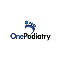 One Podiatry logo, One Podiatry contact details