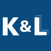 K&L logo, K&L contact details