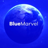 BlueMarvel logo, BlueMarvel contact details