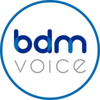 BDM Voice logo, BDM Voice contact details