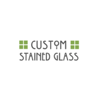 Custom Stained Glass logo, Custom Stained Glass contact details