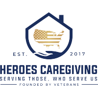 Heroes Caregiving logo, Heroes Caregiving contact details