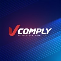 VComply logo, VComply contact details