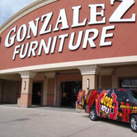 Gonzalez Furniture logo, Gonzalez Furniture contact details