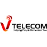 V Telecom logo, V Telecom contact details