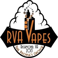 RVA Vapes logo, RVA Vapes contact details