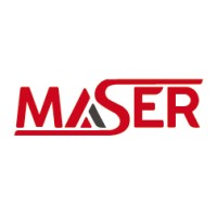 MASER logo, MASER contact details