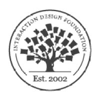 The Interaction Design Foundation logo, The Interaction Design Foundation contact details