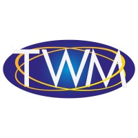 TWM logo, TWM contact details