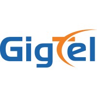 GigTel logo, GigTel contact details