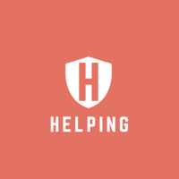 Helping logo, Helping contact details