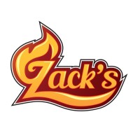 Zack's logo, Zack's contact details