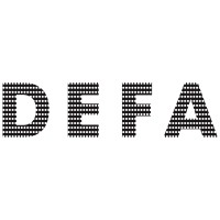 The Defa logo, The Defa contact details