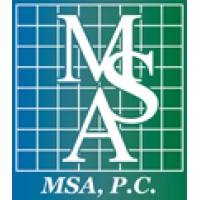 MSA P.C. logo, MSA P.C. contact details