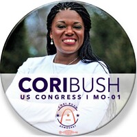 Cori Bush for Congress logo, Cori Bush for Congress contact details