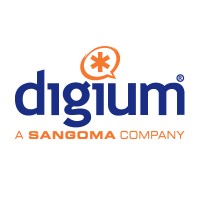 Digium logo, Digium contact details