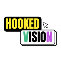 Hooked Vision logo, Hooked Vision contact details