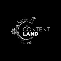 The Content Land logo, The Content Land contact details