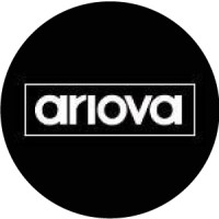 --- ARIOVA ---- logo, --- ARIOVA ---- contact details